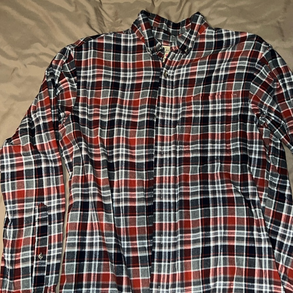 Red Head Brand Co. Red, Grey, and Black flannel